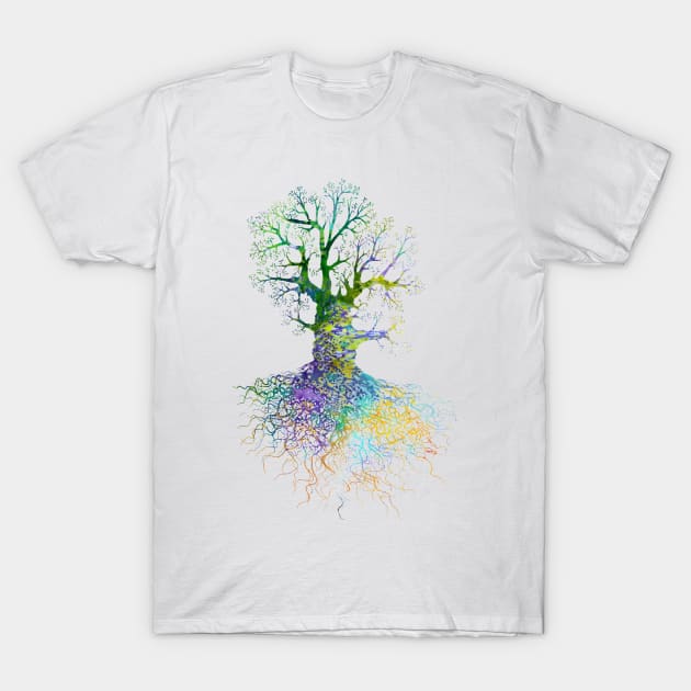 Oak Tree T-Shirt by erzebeth